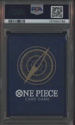 2025 One Piece PRB02 EN Alternate Art #004 Shanks PSA 9 MINT - Image 2