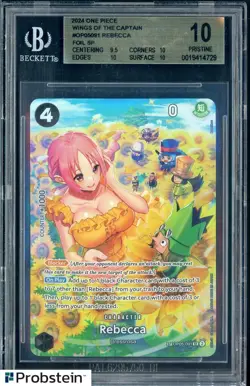 2024 One Piece Wings of The Captain OP05091 Rebecca Foil SP BGS 10 PRISTINE - Image 1