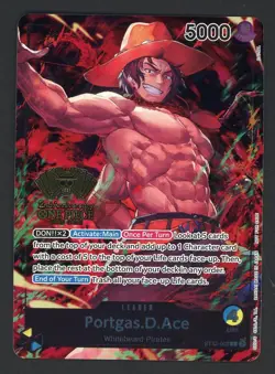 2024 One Piece EN 2nd Anniversary Tournament #002 Portgas D. Ace - Image 1