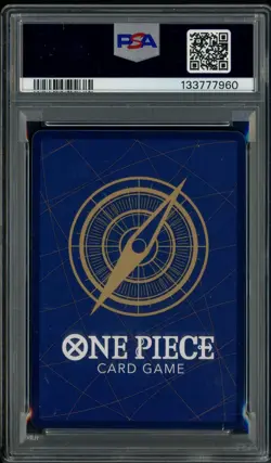 2025 ONE PIECE JPN PROMOS ONE PIECE MAGAZINE VOL.20 #014 MONKEY D. LUFFY PSA 10 - Image 2
