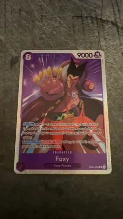 Foxy Super Rare The Azure Sea's Seven EB04-036 NM One Piece - Image 1