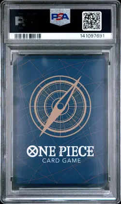 2025 ONE PIECE OP11-A FIST OF DIVINE SPEED ALTERNATE ART #080 GEAR TWO PSA 10 - Image 2
