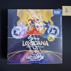 Disney Lorcana TCG The First Chapter Japanese Booster Box FACTORY SEALED - Image 1