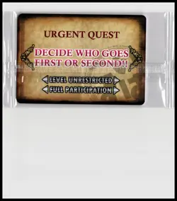Weiss Schwarz Konosuba Re:Edit Aqua Going First Turn Marker | Factory Sealed NM/ - Image 2