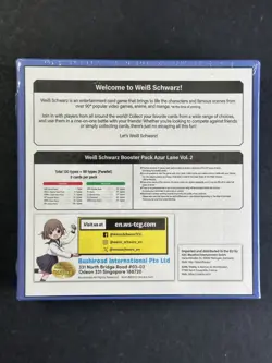 Weiss Schwarz: Azur Lane Vol.2 - Booster Box Factory Sealed - Image 2