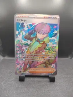 Ortega 219/197 SV03: Obsidian Flames Holo Trainer Pokemon Card TCG NM - Image 1