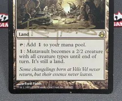 MTG Mutavault- Signed -Morningtide Magic the Gathering Card #148 - Image 4