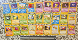 27 LOT POKEMON CARDS GASTLY, DODRIO, CHARMANDER, SLOWBRO, HYPNO 1999 & MORE - Image 1