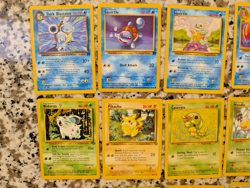 27 LOT POKEMON CARDS GASTLY, DODRIO, CHARMANDER, SLOWBRO, HYPNO 1999 & MORE - Image 3