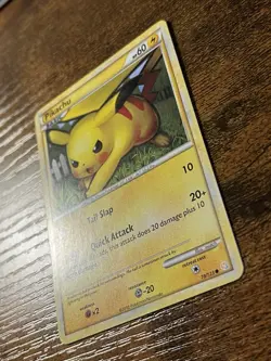 Pikachu 78/123 Heartgold & Soulsilver Regular Pokemon Card - Image 2