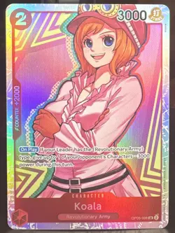 One Piece TCG Koala OP05-006 Awakening of the New Era Super Rare Foil Card - Image 1