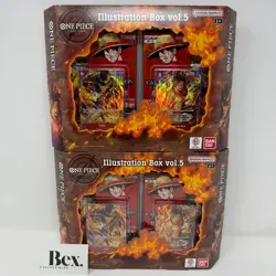 Lot of 2 One Piece Card Game Illustration Box Volume 5 BRAND NEW - Image 1