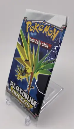 Pokemon Card TCG Platinum Arceus Booster Pack - New Sealed - Zapdos Art + CASE 820650105104 - Image 4