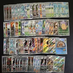 100 Lot AR CHR Pokemon TCG Chinese Card Art Rare Pikachu Lapras swablu A2 FI38 - Image 1