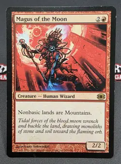 MTG Magus of the Moon- DAMAGED -Future Sight Magic the Gathering Card #101 - Image 1
