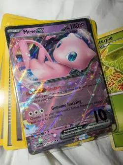 Mew ex 151/165 Sv: Scarlet & Violet 151 Holo Pokemon Card Near Mint NM - Image 1