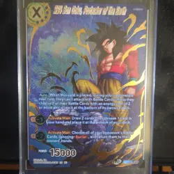 SS4 Son Goku SR Foil Unison BT11-034 Dragon Ball Super Card Game Single - Image 1
