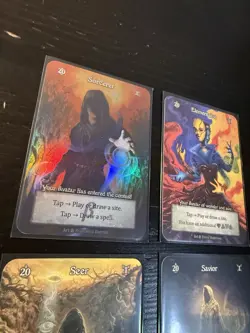 x4 Sorcery: Contested Realm TCG AVATAR CCG Trading Card Lot w/ 1 Foil - Image 2