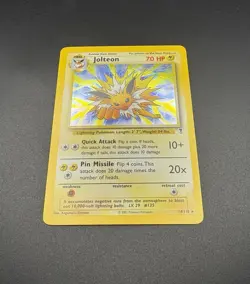 2002 Pokemon Jolteon Legendary Collection #14/110 Holo Rare Card - Image 4