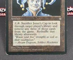 MTG Jester's Cap- DAMAGED -Ice Age Magic the Gathering Card #324 - Image 4