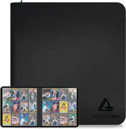 Premium TCG Card Zipper Binder w/ 480 Side Loading Pockets | 12 Pockets a Page - Image 1