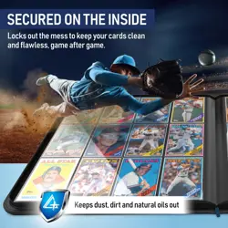 Premium TCG Card Zipper Binder w/ 480 Side Loading Pockets | 12 Pockets a Page - Image 5