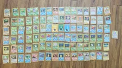 Pokemon WOTC Vintage Lot - 97 Cards - Base Set, Jungle, Fossil, And More! - Image 1