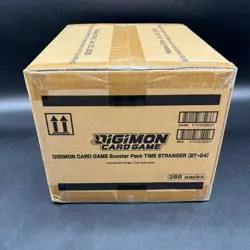 DIGIMON CARD GAME: Time Stranger Booster Box BT24 English 12 Box Sealed Case - Image 1