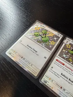 Shiny Doduo and Dodrio 199/91 - 200/91 LP+ Paldean Fates Pokemon Cards - Image 3