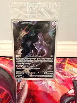 Mewtwo 052 Sv: Scarlet & Violet Promo Cards Holo SEALED - Image 1