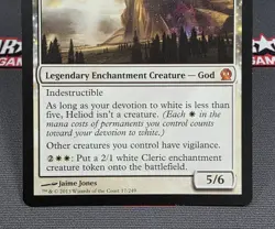 MTG Heliod, God of the Sun- DAMAGED -Theros Magic the Gathering Card #017 - Image 4