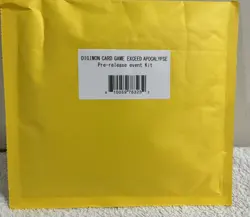 Digimon Card Game Exceed Apocalypse Pre-Release Event Kit - Image 1