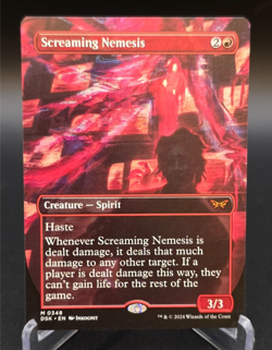 Screaming Nemesis Borderless MTG DSK 0348 Mythic NM - Image 1