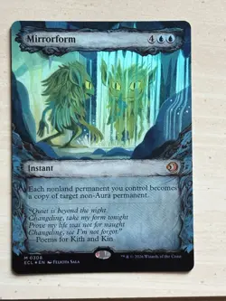 Mirrorform (Showcase Foil) - 308 - Mythic - MTG: Lorwyn Eclipsed - Image 1