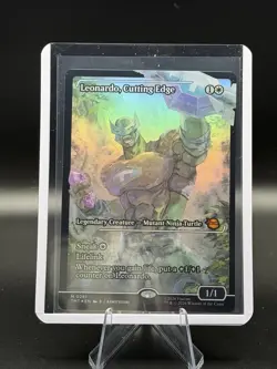 Leonardo, Cutting Edge Showcase Teenage Mutant Ninja Turtles Foil 281 - Image 1