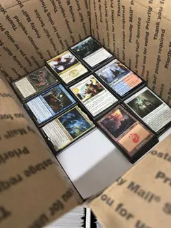 🧙17lbs+ 4200+ UNSEARCHED Magic The Gathering Bulk Lot LP/NM w/ Rares & Foils‼ - Image 3
