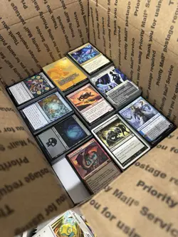 🧙17lbs+ 4200+ UNSEARCHED Magic The Gathering Bulk Lot LP/NM w/ Rares & Foils‼ - Image 4
