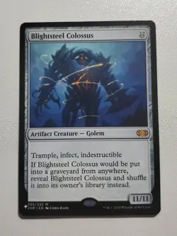 Blightsteel Colossus Double Masters #235/332 MTG Magic the Gathering - Image 1