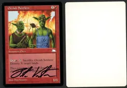 ***Orcish Settlers Signed Artist Proof* MTG Weatherlight Pete Venters Kid Icarus - Image 1