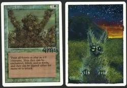 ***Living Lands Altered Signed Artist Proof*** MTG Revised Jesper Myrfors - Image 1