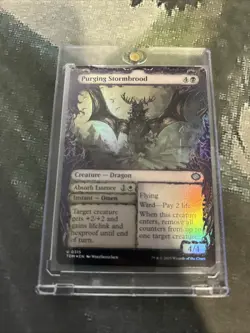 MTG Purging Stormbrood (Showcase Foil) - Tarkir: Dragonstorm (TDM) #315 MTG - Image 4