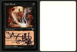 ***Dark Ritual Signed Artist Proof*** MTG Mirage John Coulthart Kid Icarus - Image 1