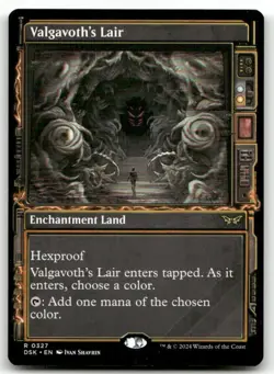 Valgavoth's Lair (Showcase) #327 (NM) Duskmourn DSK Magic MTG - Image 1