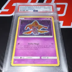 Pokemon TCG Shining Jirachi Holo Shiny Rare 42/73 Shining Legends PSA 10 - Image 1