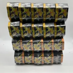 Lot of (20) Pokemon TCG Pikachu & Eevee V Powers Tins SEALED NEW - Image 2