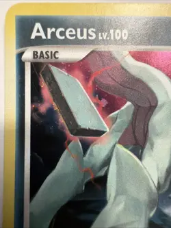 Pokemon TCG Arceus AR1 Holo NM - Image 3
