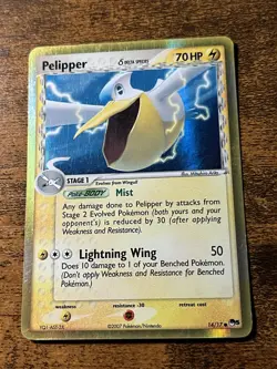 Pokemon Pelipper 14/17 Pop Series Promos 5 Holo - Image 1