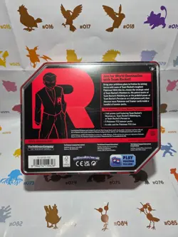 Pokemon TCG Team Rocket Tin | Team Rocket's Persian ex (SEALED) - Image 2