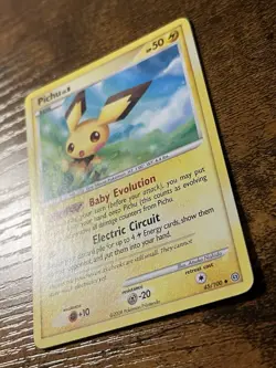 Pichu 45/100 Pokemon Stormfront Uncommon Non Holo - Image 2
