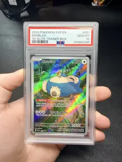 PSA 10 Pokemon 151 Elite Trainer Box Promo Snorlax 051 - Image 1